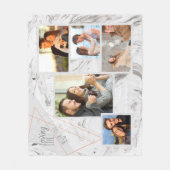 Liebevolles Leben mit Ihnen 5 Fleecedecke (Vorderseite)