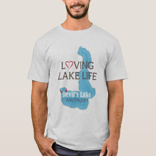 Liebevolles See-Leben, der See Devils, Michigan T-Shirt