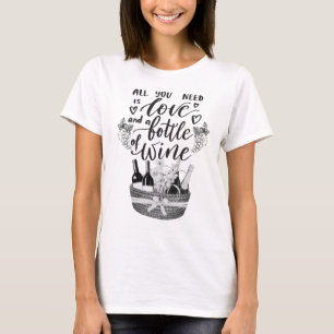 Liebevolles und humorvolles Weinliebhaber T-Shirt