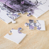 Liebeyorkshire ol MA-Frettchen Puzzle (Seite)