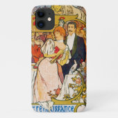 Liebhaber, Alphonse Mucha Case-Mate iPhone Hülle (Rückseite)