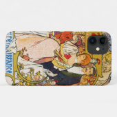 Liebhaber, Alphonse Mucha Case-Mate iPhone Hülle (Rückseite (Horizontal))