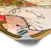 Liebhaber, Alphonse Mucha Poster (Ecke)