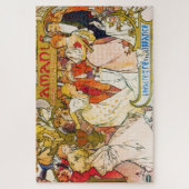 Liebhaber, Alphonse Mucha Puzzle (Vertikal)