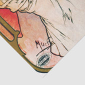 Liebhaber, Alphonse Mucha Seidenpapier (Ausschnitt)