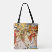 Liebhaber, Alphonse Mucha Tasche (Rückseite)
