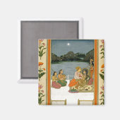 Liebhaber auf der Terrasse am Mondsee, vom Sm Magnet (Vorderseite/Rückseite)