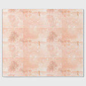 Liebhaber auf einem gefrorenen Teich Geschenkpapier (Flach)