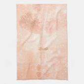 Liebhaber auf einem gefrorenen Teich Geschirrtuch (Vertikal)