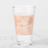 Liebhaber auf einem gefrorenen Teich Glas (Rückseite)