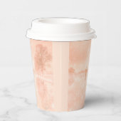 Liebhaber auf einem gefrorenen Teich Pappbecher (Rechts)