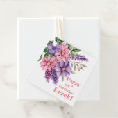 Liebhaber der Blume Geschenkanhänger (Beispiel)