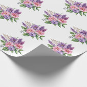 Liebhaber der Blume Geschenkpapier (Ecke)