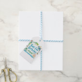 Liebhaber der Fischerei Geburtstagsparty Geschenkanhänger (Mit Garn)