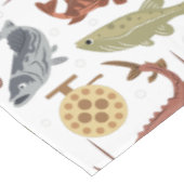 Liebhaber der Fischerei Tischdecke (Schrägansicht)