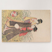 Liebhaber der japanischen Kunst in Musashino Kitag Puzzle (Horizontal)