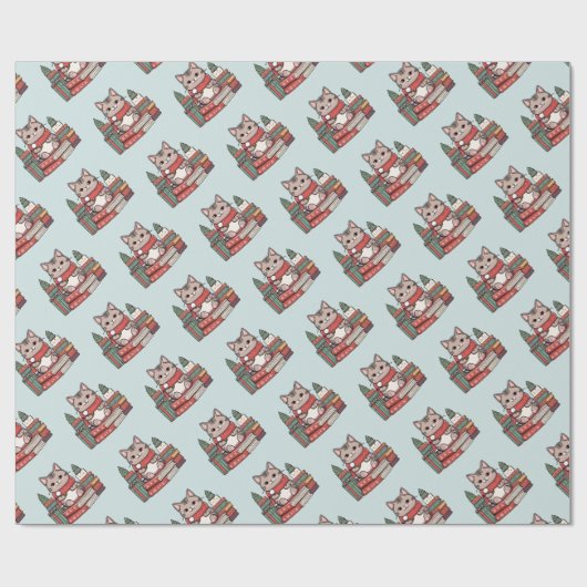 Liebhaber der Katze Geschenkpapier (Flach)