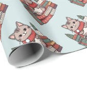 Liebhaber der Katze Geschenkpapier (Rolleneckpunkt)