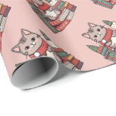 Liebhaber der Katze Geschenkpapier (Rolleneckpunkt)