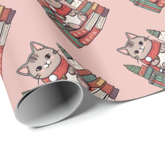 Liebhaber der Katze Geschenkpapier (Rolleneckpunkt)