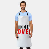 Liebhaber des Abendessens Schürze (Getragen)