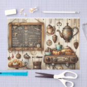 Liebhaber des coolen Kaffeehauses Seidenpapier (Handwerk)