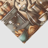 Liebhaber des coolen Kaffeehauses Seidenpapier (Ausschnitt)