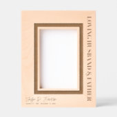 Liebhaber des Ehemanns und des Vaters - Gedenkstät Geätzte Rahmen (Vorderseite)