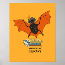 Liebhaber des Fledermaus-Buches Poster