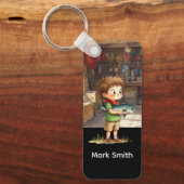 Liebhaber des Gepäcks Schlüsselanhänger (Vorderseite)