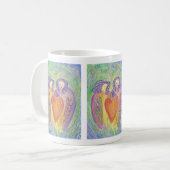 Liebhaber des Herzens Angel Art Tasse oder Cup (Vorderseite Links)