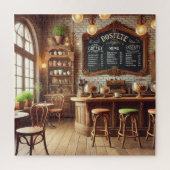 Liebhaber des Kaffeehauses Puzzle (Vertikal)