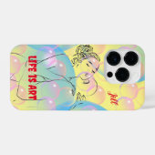 Liebhaber des Künstlerischen iPhone Hülle (Rückseite (Horizontal))