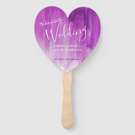 Liebhaber des lila Maulwurfs Fächer