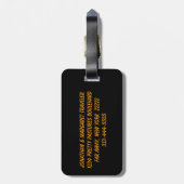 Liebhaber des Sunset Lake Gepäckanhänger (Rückseite vertikal)