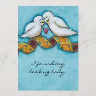 Liebhaber des Vogelfilms Einladung