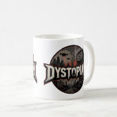 Liebhaber dystopischer Fiktion Kaffeetasse (VorderseiteRechts)