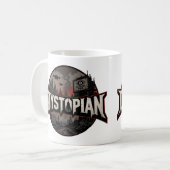 Liebhaber dystopischer Fiktion Kaffeetasse (Vorderseite Links)