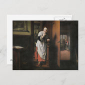 Liebhaber eines Frauenhörens Postkarte (Vorne/Hinten)