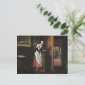 Liebhaber eines Frauenhörens Postkarte (Stehend Vorderseite)