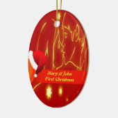 Liebhaber Erster Weihnachtsschmuck (Links)