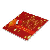 Liebhaber First Christmas Tile Fliese (Seite)