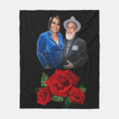 Liebhaber Fleecedecke (Vorderseite)