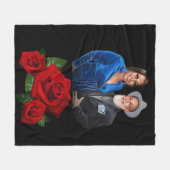 Liebhaber Fleecedecke (Vorderseite (Horizontal))