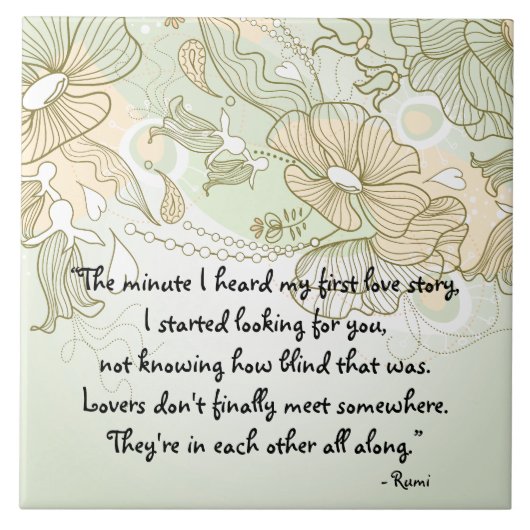 Liebhaber Fliese (Vorderseite)