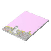 Liebhaber fühlen sich rosa notizblock (Rotiert)