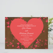 Liebhaber Hochzeit Einladung (Stehend Vorderseite)