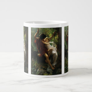 Liebhaber im Swing. Frühjahr von Pierre Auguste Co Jumbo-Tasse
