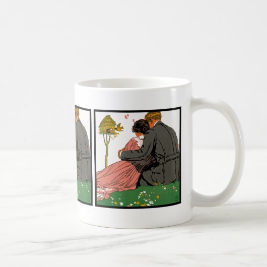 Liebhaber Kaffeetasse (Rechts)