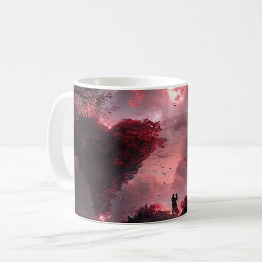 Liebhaber Kaffeetasse (Vorderseite Links)
